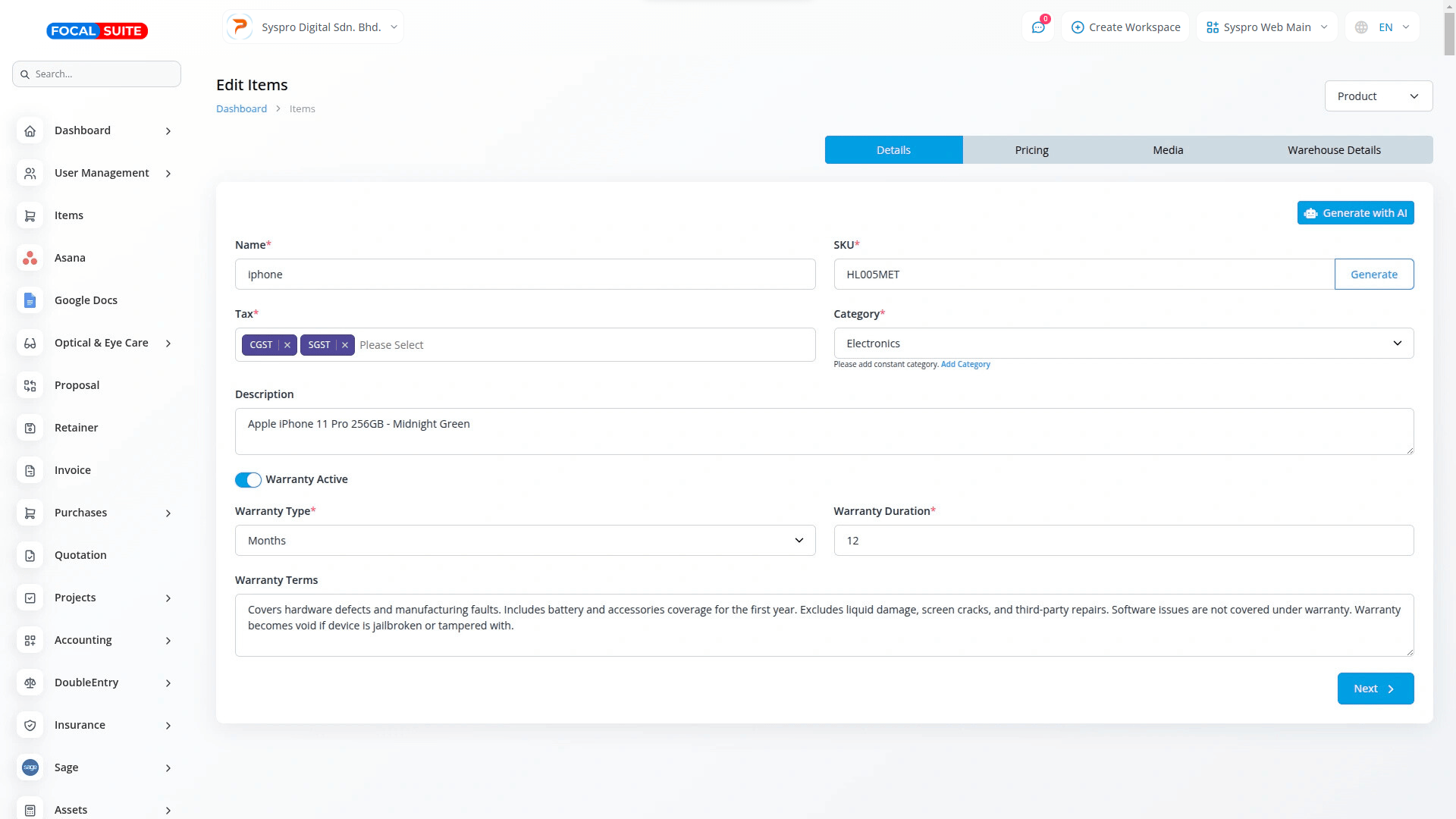 Organic Vegetable Box